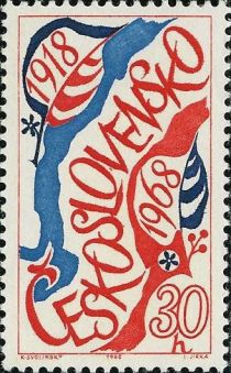 Czechoslovakia, 50th Anniversary