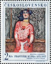 Cabaret Performer, by Frantisek Kupka