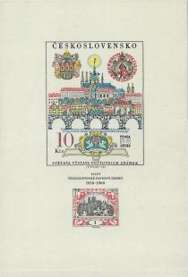 50th Anniversary of Czechoslovak Postage Stamps