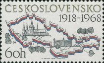 Czechoslovakia, 50th Anniversary