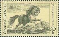 Prancing Stallion, by Hendrik Goltzius (1578)