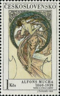 Alfons Mucha: Dance