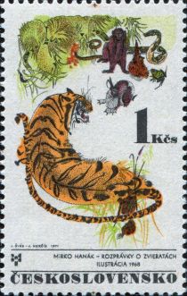 "Tiger" ("Animal Fairy Tales" by Mirko Hanák)