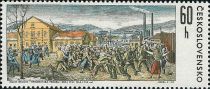 Workers Revolt in Krompachy, by Julius Nemcik