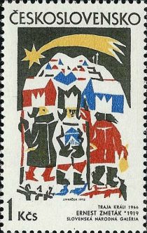 The Three Kings, by Ernest Zmetak (1966)