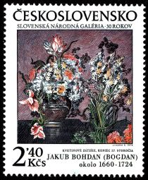 Flowers, by Jakub Bohdan (1660-1724)