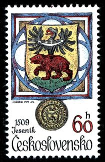 Bear and Eagle (Arms of Jeseník)