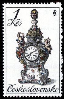 Rococo Porcelain Clock (J. Kandler)