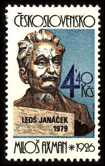 "Leo Janáček" (composer) by Miloš Axman