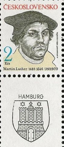 Martin Luther (1483-1546) - NORDPOSTA 83 Hamburg