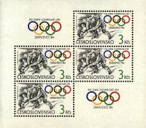 Winter Olympic Games 1984 Souvenir Sheet