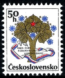 Czechoslovakian Federation, 20th Anniv.