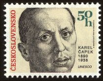 Birth Centenary of Karel Čapek (1890-1938)