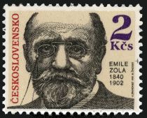 150th Birth Annivwersary of Emile Zola (1840-1902)