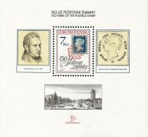 Stamp World London - 150th Anniv. of the Postage Stamp