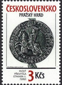 Medallion of the Bohemian King Přemysl Otakar II