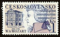 Death Bicentenary of W. A. Mozart (1756-1791)